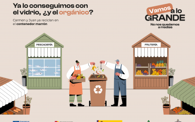Segunda campaña de biorresiduos: No nos quedamos a medias, vamos a lo grande.