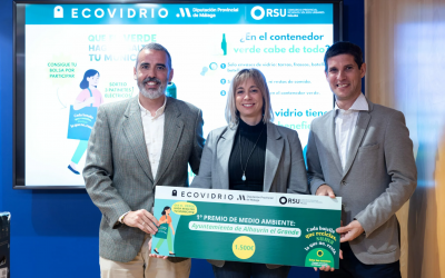 El Ayuntamiento de Alhaurín el Grande recibe el primer premio provincial por su compromiso con el reciclaje de vidrio